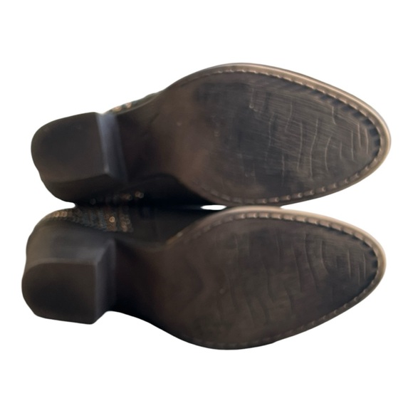 Rhinestone Western Style Ankle Booties by Boutique By Corkeys - Picture 8 of 11